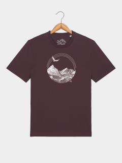 Pánské tričko Majestic Nature · Červenohnědá Velikost: XL