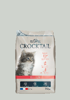 AKCE - CROCKTAIL kitten 2kg (super-premium)  (kompletní vyvážené krmivo pro koťata a dospělé kočky na konci březosti a v průběhu laktace)