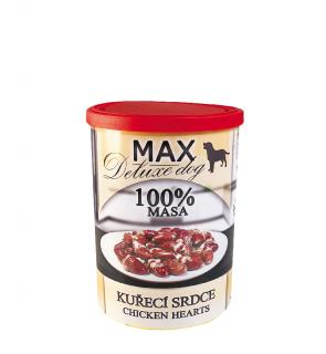 AKCE - MAX deluxe KUŘECÍ SRDCE 400g