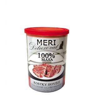 AKCE - MERI deluxe KOSTKY HOVĚZÍ SVALOVINY S CHRUPAVKOU 400g