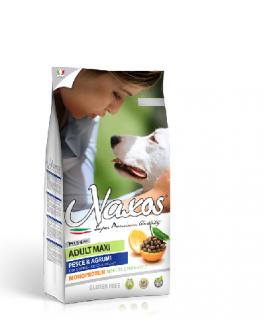 AKCE - NAXOS ADULT MAXI rybí 3kg (super-premium) (kompletní vyvážené krmivo pro dospělé psy velkých plemen)