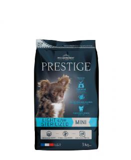 DOPRODEJOVÁ CENA - Flatazor PRESTIGE light/sterilized mini 3kg (super-premium)  (kompletní vyvážené krmivo pro kastrované psy nebo psy s nadváhou malých plemen)