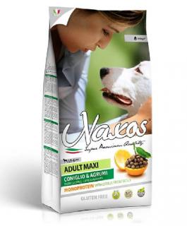 NAXOS ADULT MAXI králík 12kg (super-premium) (kompletní vyvážené krmivo pro dospělé psy velkých plemen)