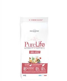 PURE LIFE adult mini 8kg (super-premium) (Kompletní krmivo pro dospělé psy malých plemen)