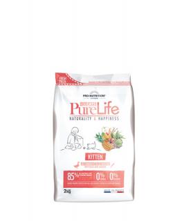 PURE LIFE FOR CATS kitten 2kg (super-premium) (Kompletní krmivo pro koťata)