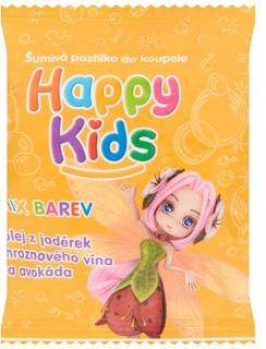 Happy Kids šumivé pastilky do koupele Barva: Oranžová