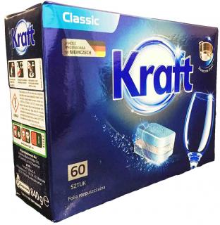 Kraft tablety do myčky Classic, v rozpustné folii, 60 ks