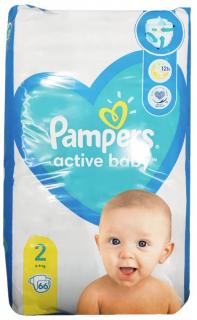 Pampers Active Baby Plenky Velikost 2 112 ks, 4 - 8kg
