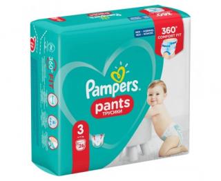 PAMPERS Pants 3 6-11kg 32 ks