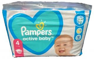 Pampers Pleny Active Baby 4 Maxi (9-14kg) Giant Pack - 90 ks