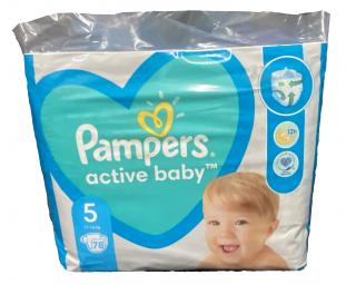 Pampers pleny Active baby giant pack 5 11-16 kg 78 ks