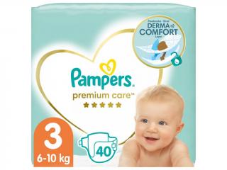 Pampers Premium Care vel. 3 (6-10 kg) 40 ks