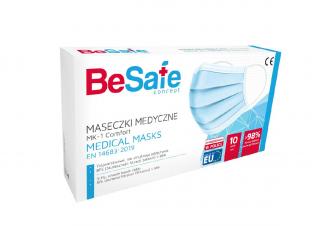 Rouška zdravotnická jednorázová BeSafe EU 10 ks