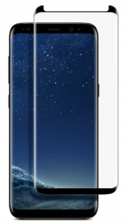 9H / 5D ochranné tvrzené sklo pro Samsung G955 Galaxy S8 Plus černé 5900495695420