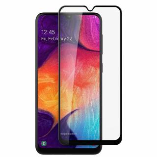 9H / 5D ochranné tvrzené sklo pro Samsung Galaxy A30s / A50 / A50s černé 5900495750747