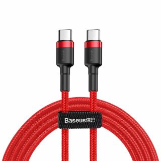 Baseus Cafule kabel USB-C PD / USB-C PD 2.0 / 1m / 3A / 60W red CATKLF-G09
