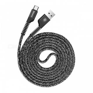 Baseus Confidant Anti-break USB datový kabel USB-C black / černý