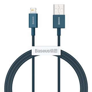 Baseus Superior CALYS-A03 USB kabel - iPhone Lightning / 1m / 2,4A modrý