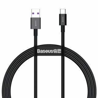 Baseus Superior CATYS-01 USB kabel - USB-C / 1m / 6A / 66W černý