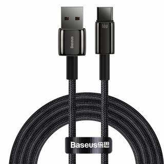 Baseus Tungsten USB kabel - USB-C / 1m / 6A / 66W / QC / AFC / FCP / SCP, CATWJ-B01