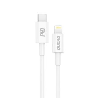 Dudao L6X kabel USB-C PD - iPhone Lightning 18W / 1m / bílý