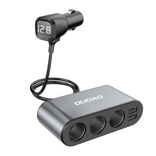 Dudao R1Pro 2x USB nabíječka + 3x rozbočka autozásuvky