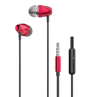 Dudao X2Pro handsfree sluchátka iOS / Android - univerzální 3,5mm jack červené