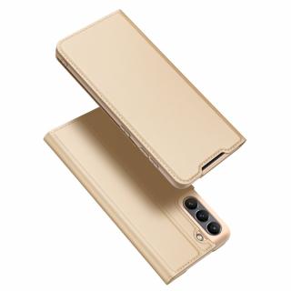 Dux Ducis pouzdro Skin Pro Bookcase Samsung Galaxy S21 FE (5G) gold / zlaté