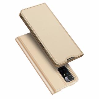 Dux Ducis pouzdro Skin Pro Bookcase Xiaomi RedMi 10 gold / zlaté