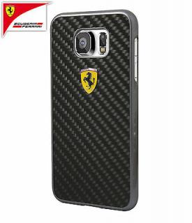 Ferrari kryt pro Samsung G920 Galaxy S6 černé FESCCBHCS6BL