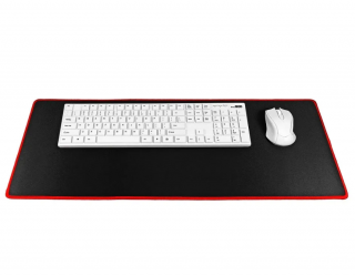 Gaming mousepad / podložka pod myš velká 700 x 300mm černo-červená