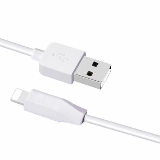 HOCO X1 USB kabel - iPhone lightning 2m / 2,1A bílý