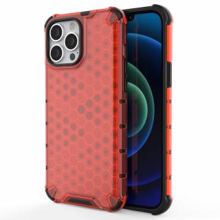 HoneyComb Armor Case odolné pouzdro pro Apple iPhone 13 PRO (6,1 ) červené