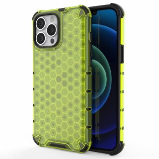 HoneyComb Armor Case odolné pouzdro pro Apple iPhone 13 PRO (6,1 ) zelené