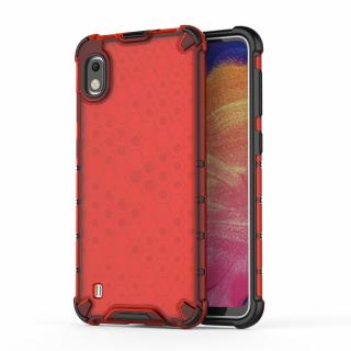 HoneyComb Armor Case odolné pouzdro pro Samsung A10 červené