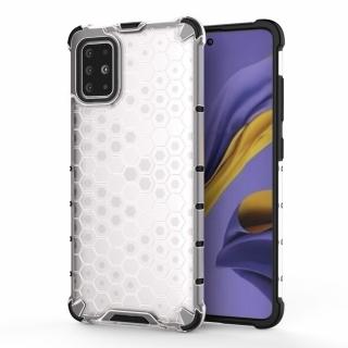 HoneyComb Armor Case odolné pouzdro pro Samsung G980 Galaxy S20 clear white