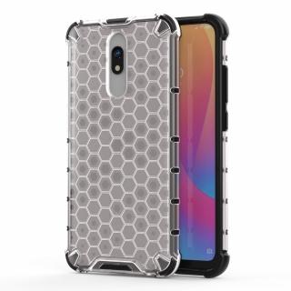 HoneyComb Armor Case odolné pouzdro pro Xiaomi RedMi 8 / RedMi 8A clear white