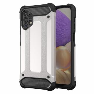 Hybrid Armor Case odolné pouzdro pro Samsung Galaxy A32 5G stříbrné