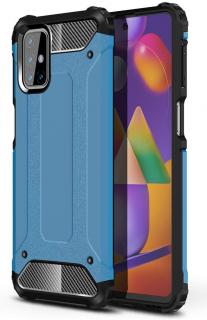 Hybrid Armor Case odolné pouzdro pro Samsung Galaxy M31s modré