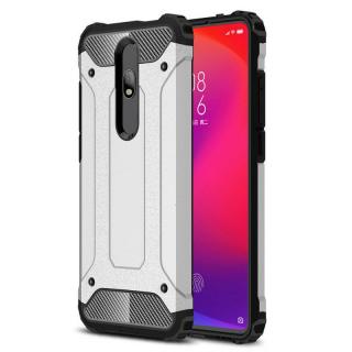 Hybrid Armor Case odolné pouzdro pro Xiaomi RedMi 8A stříbrné