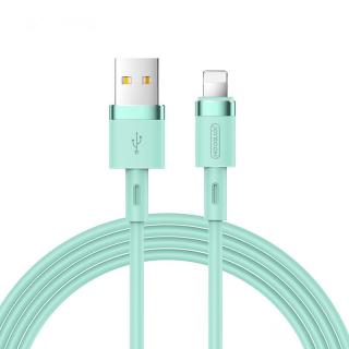 Joyroom S-1224N2 USB kabel - iPhone Lightning / 1,2m / 2,4A zelený