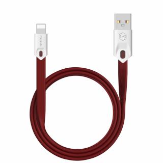 MCDODO CA-0314 USB kabel pro iPhone / Lightning 2,4A / 1m - červený