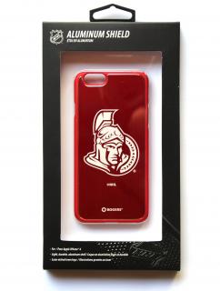 NHL Aluminium Shield LGX-11535 pouzdro iPhone 6 / 6S (4,7 ) Otawa Senators