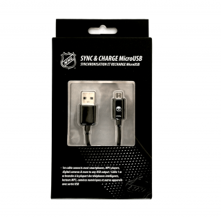 NHL LGX-11231 micro USB datový / dobíjecí USB kabel - Buffalo Sabres