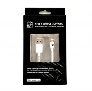 NHL lightning datový / nabíjecí USB kabel pro iPhone / MFI - Buffalo Sabres - LGX-11201