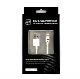 NHL lightning datový / nabíjecí USB kabel pro iPhone / MFI - Carolina Hurricanes LGX-11215