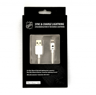 NHL lightning datový / nabíjecí USB kabel pro iPhone / MFI - Colorado Avalanche LGX-11209