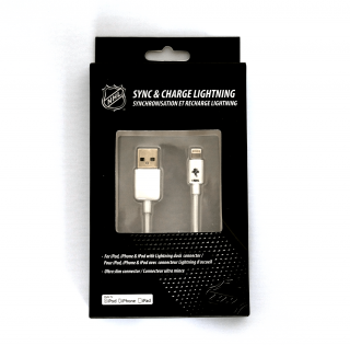 NHL lightning datový / nabíjecí USB kabel pro iPhone / MFI - Florida Panthers - LGX-11203