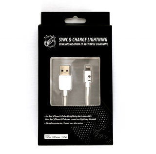 NHL lightning datový / nabíjecí USB kabel pro iPhone / MFI - Nashville Predators LGX-11212