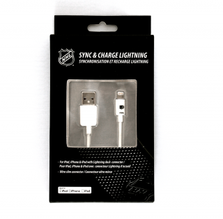 NHL lightning datový / nabíjecí USB kabel pro iPhone / MFI - Philadelphia Flyers LGX-11220